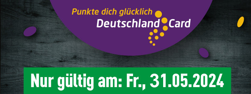 10-fach Punkten mit der DeutschlandCard 💳✨