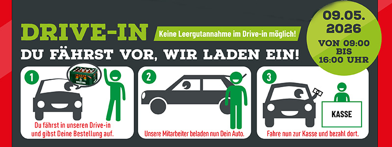 DRIVE IN Aktion im Marktkauf Sundern
